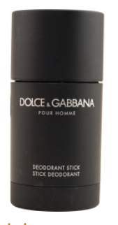Dolce & Gabbana for Men Deodorant Stick 2.5 oz