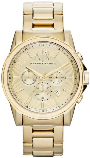 Armani Exchange© Men's Gold Armani Exchange Chronograph Watch